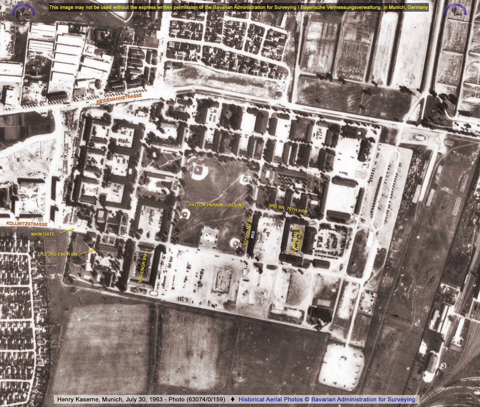 USAREUR Aerial Photos Henry Kaserne